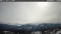 Archiv Foto Webcam Crans Montana: Hotel Le Splendide 11:00