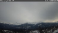 Archiv Foto Webcam Crans Montana: Hotel Le Splendide 13:00