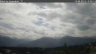 Archiv Foto Webcam Crans Montana: Hotel Le Splendide 11:00