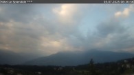 Archiv Foto Webcam Crans Montana: Hotel Le Splendide 05:00