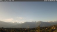 Archiv Foto Webcam Crans Montana: Hotel Le Splendide 06:00