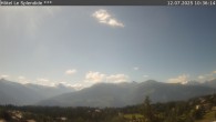 Archiv Foto Webcam Crans Montana: Hotel Le Splendide 09:00