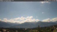 Archiv Foto Webcam Crans Montana: Hotel Le Splendide 11:00