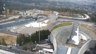 Archiv Foto Webcam Oslo Holmenkollen: Skisprungschanze und Stadion für Biathlon und Langlauf 07:00