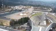 Archiv Foto Webcam Oslo Holmenkollen: Skisprungschanze und Stadion für Biathlon und Langlauf 09:00