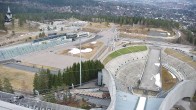 Archiv Foto Webcam Oslo Holmenkollen: Skisprungschanze und Stadion für Biathlon und Langlauf 13:00