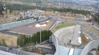 Archiv Foto Webcam Oslo Holmenkollen: Skisprungschanze und Stadion für Biathlon und Langlauf 15:00