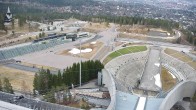 Archiv Foto Webcam Oslo Holmenkollen: Skisprungschanze und Stadion für Biathlon und Langlauf 17:00