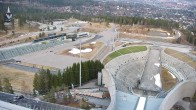 Archiv Foto Webcam Oslo Holmenkollen: Skisprungschanze und Stadion für Biathlon und Langlauf 19:00