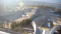 Archiv Foto Webcam Oslo Holmenkollen: Skisprungschanze und Stadion für Biathlon und Langlauf 07:00