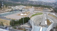 Archiv Foto Webcam Oslo Holmenkollen: Skisprungschanze und Stadion für Biathlon und Langlauf 14:00