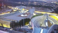 Archiv Foto Webcam Oslo Holmenkollen: Skisprungschanze und Stadion für Biathlon und Langlauf 03:00