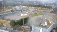 Archiv Foto Webcam Oslo Holmenkollen: Skisprungschanze und Stadion für Biathlon und Langlauf 06:00