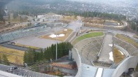 Archiv Foto Webcam Oslo Holmenkollen: Skisprungschanze und Stadion für Biathlon und Langlauf 11:00