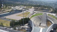 Archived image Webcam Oslo Holmenkollen - Stadium 09:00