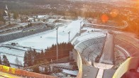 Archiv Foto Webcam Oslo Holmenkollen: Skisprungschanze und Stadion für Biathlon und Langlauf 08:00