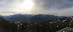 Archiv Foto Webcam Crans Montana: Panoramablick Höhenklinik 09:00