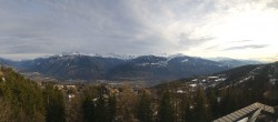 Archiv Foto Webcam Crans Montana: Panoramablick Höhenklinik 15:00