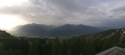 Archiv Foto Webcam Crans Montana: Panoramablick Höhenklinik 06:00