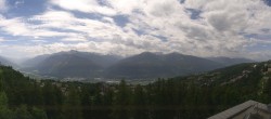 Archiv Foto Webcam Crans Montana: Panoramablick Höhenklinik 11:00
