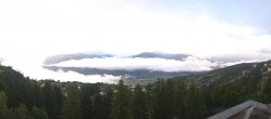 Archiv Foto Webcam Crans Montana: Panoramablick Höhenklinik 05:00