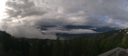 Archiv Foto Webcam Crans Montana: Panoramablick Höhenklinik 07:00
