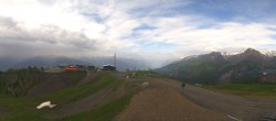 Archiv Foto Webcam Crans Montana: Bergstation Nationale 08:00