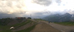Archiv Foto Webcam Crans Montana: Bergstation Nationale 19:00