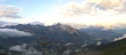 Archiv Foto Webcam Piz Scalottas Arosa Lenzerheide 19:00