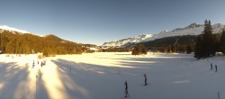 Archiv Foto Webcam Lenzerheide: Heidsee Loipen 09:00