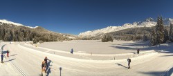 Archiv Foto Webcam Lenzerheide: Heidsee Loipen 11:00