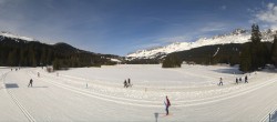 Archiv Foto Webcam Lenzerheide: Heidsee Loipen 13:00