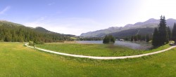Archiv Foto Webcam Lenzerheide: Heidsee Loipen 09:00