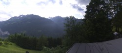 Archiv Foto Webcam Wengen: Ausblick vom Hotel Bellevue 17:00