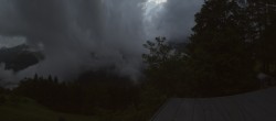 Archiv Foto Webcam Wengen: Ausblick vom Hotel Bellevue 21:00