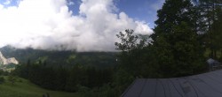 Archiv Foto Webcam Wengen: Ausblick vom Hotel Bellevue 09:00