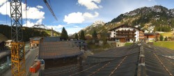Archiv Foto Webcam Lech am Arlberg: Blick von Sport Strolz 15:00