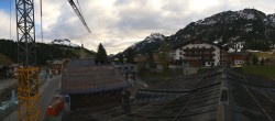 Archiv Foto Webcam Lech am Arlberg: Blick von Sport Strolz 06:00