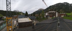 Archiv Foto Webcam Lech am Arlberg: Blick von Sport Strolz 09:00