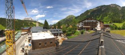 Archiv Foto Webcam Lech am Arlberg: Blick von Sport Strolz 13:00