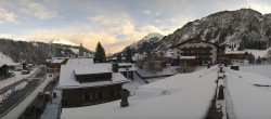 Archiv Foto Webcam Lech am Arlberg: Blick von Sport Strolz 07:00