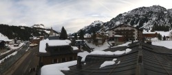 Archiv Foto Webcam Lech am Arlberg: Blick von Sport Strolz 07:00