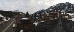 Archiv Foto Webcam Lech am Arlberg: Blick von Sport Strolz 06:00