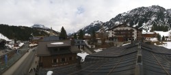 Archiv Foto Webcam Lech am Arlberg: Blick von Sport Strolz 09:00