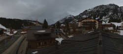 Archiv Foto Webcam Lech am Arlberg: Blick von Sport Strolz 17:00