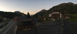 Archiv Foto Webcam Lech am Arlberg: Blick von Sport Strolz 19:00