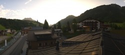 Archiv Foto Webcam Lech am Arlberg: Blick von Sport Strolz 05:00
