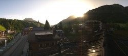 Archiv Foto Webcam Lech am Arlberg: Blick von Sport Strolz 06:00