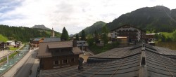 Archiv Foto Webcam Lech am Arlberg: Blick von Sport Strolz 09:00