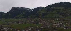 Archiv Foto Webcam Mayrhofen im Zillertal: Panoramablick 13:00